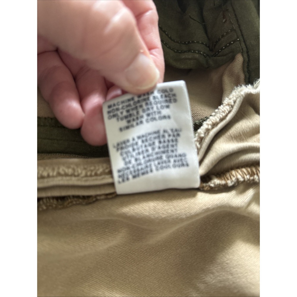 Polo Jeans Co. Ralph Lauren Vintage Tan Cargo Pants 90s Y2K 40X30 Freighter Pant - Picture 12 of 16